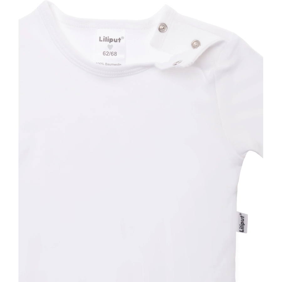 Liliput Langarmshirt im 3er-Pack weiss hellblau dunkelblau