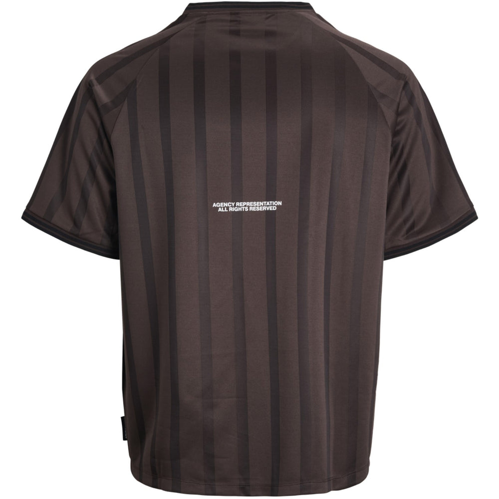 Køb Jack & Jones Junior Seal Brown Jcocover Retro Football Tee Ss Jnr