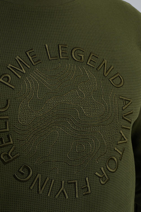 PME legend groene heren sweater