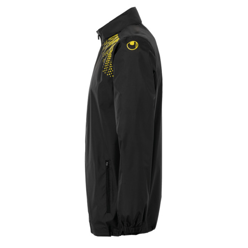 Capa de chuva Goal preta/amarela limão Uhlsport