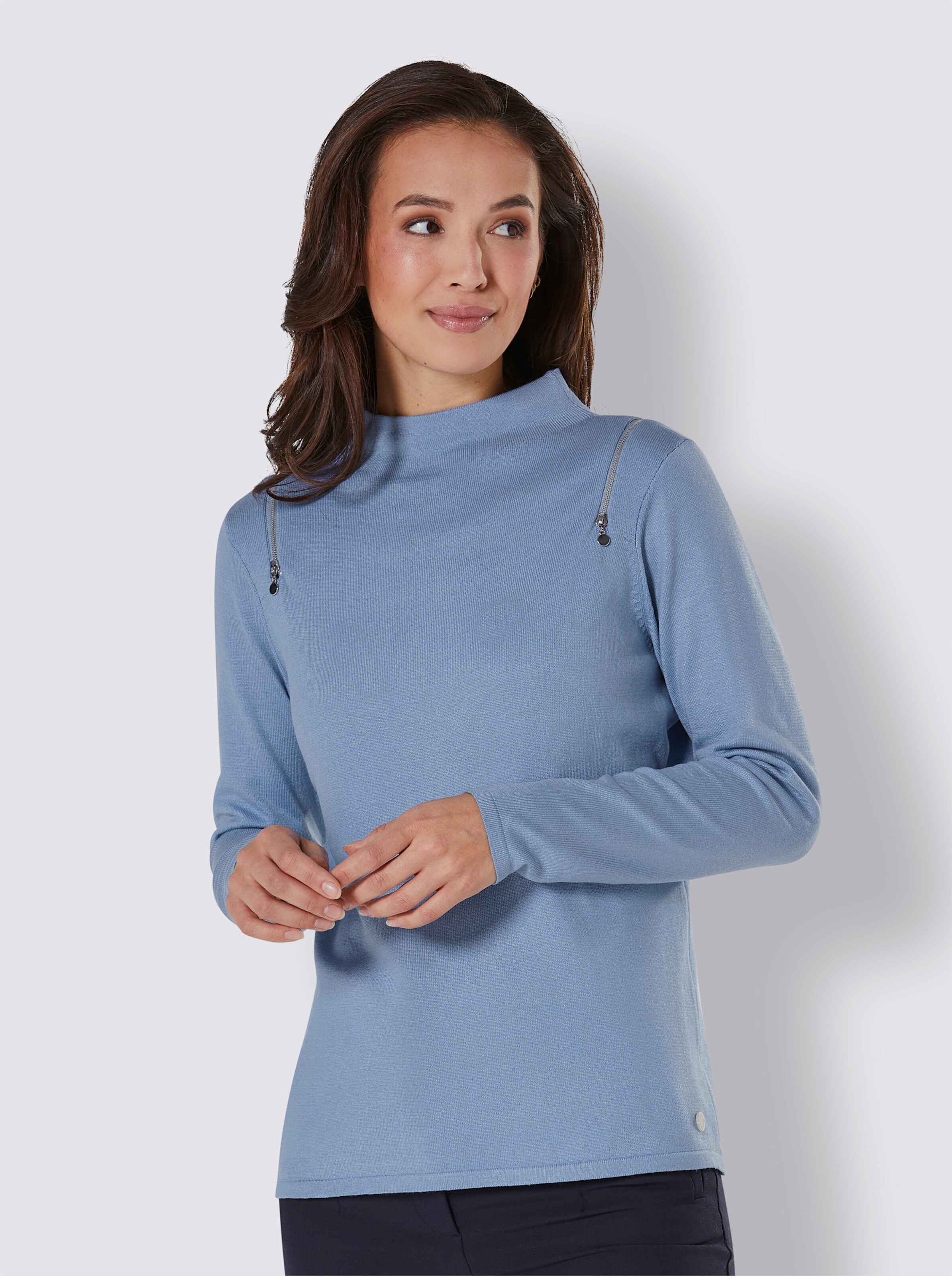 Viskose-Lyocell-Pullover