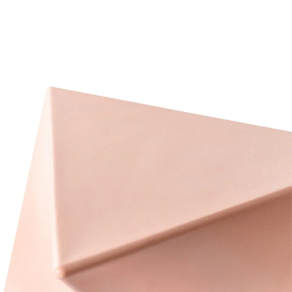 PECOS - Bijzettafel - Pastelroze - Synthetisch materiaal