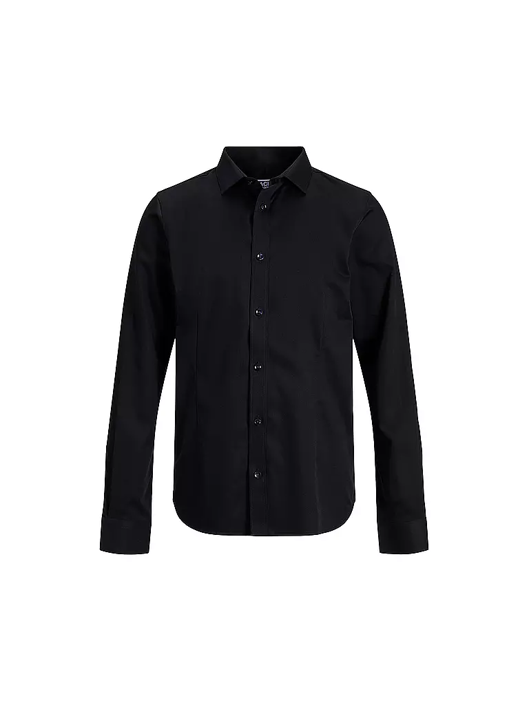 JACK & JONES Jungen Hemd JJIPARMA schwarz