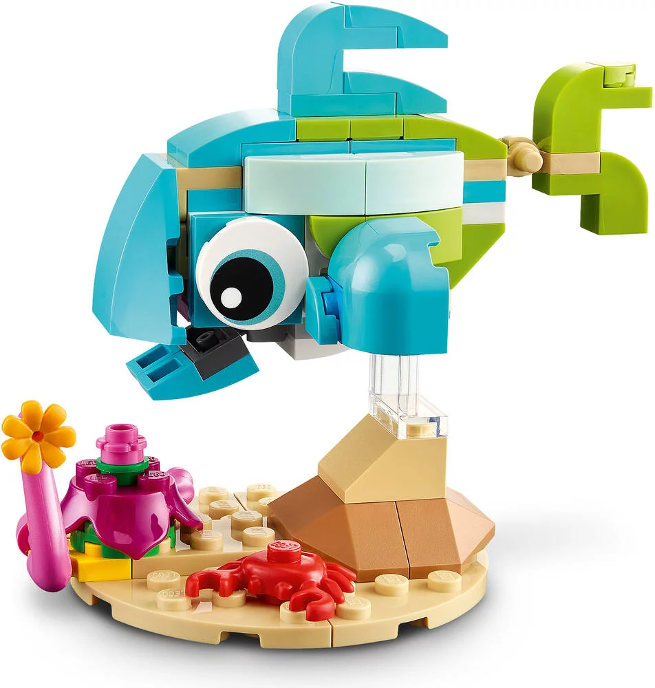 LEGO®CREATOR 31128 -LE DAUPHIN ET LA TORTUE