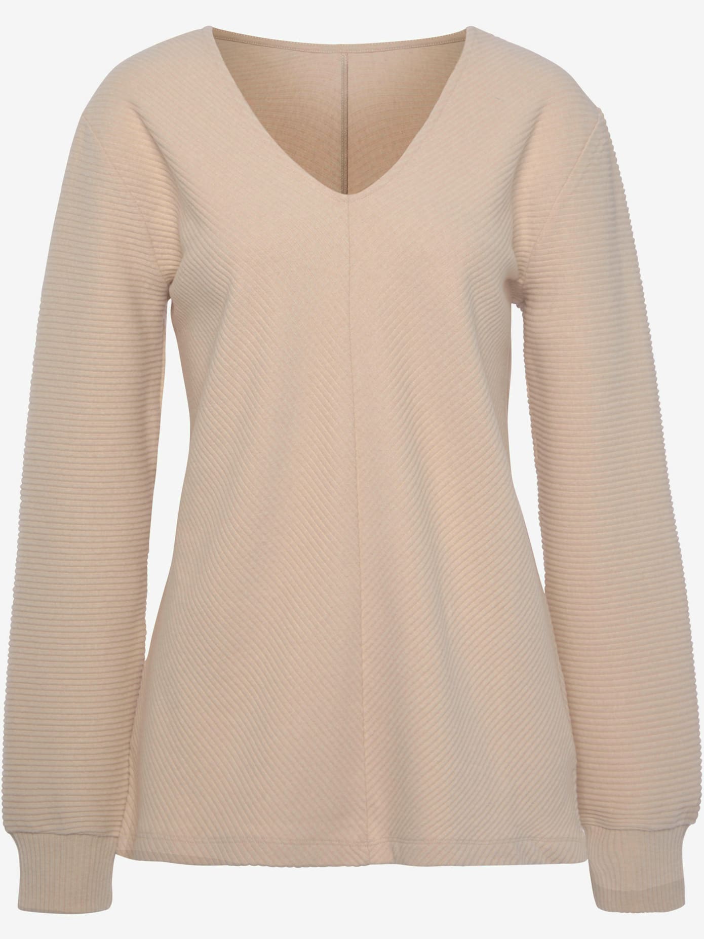 Sweatshirt avec encolure en v
