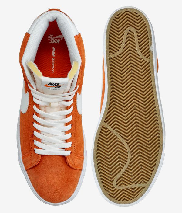 Nike SB Zoom Blazer Mid Schuh (safety orange white)