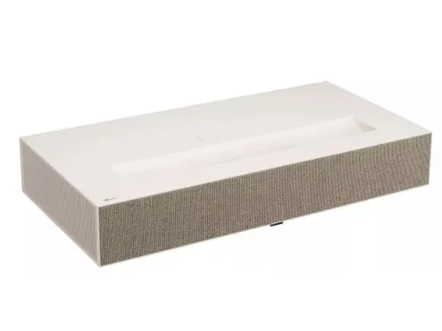LG CineBeam HU915QE - DLP-projektor - laser - 3700 ANSI lumens - 3840 x 2160 - 16:9 - 4K - ultrakort kast objektiv - hvid