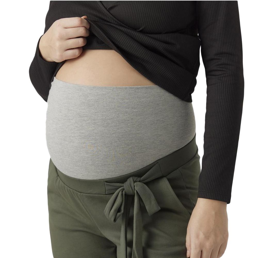 Mamalicious Pantalon de Grossesse Kaki Femme Mamalicious Mini
