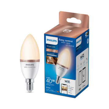Philips smart led kaar E14 40 watt tunable dimbaar