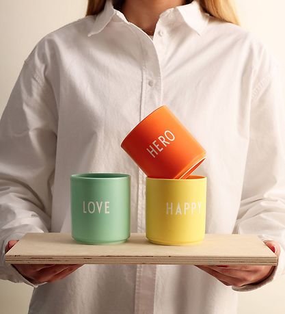 Design Letters Kop - Favorite Cup - Love -  Grøn