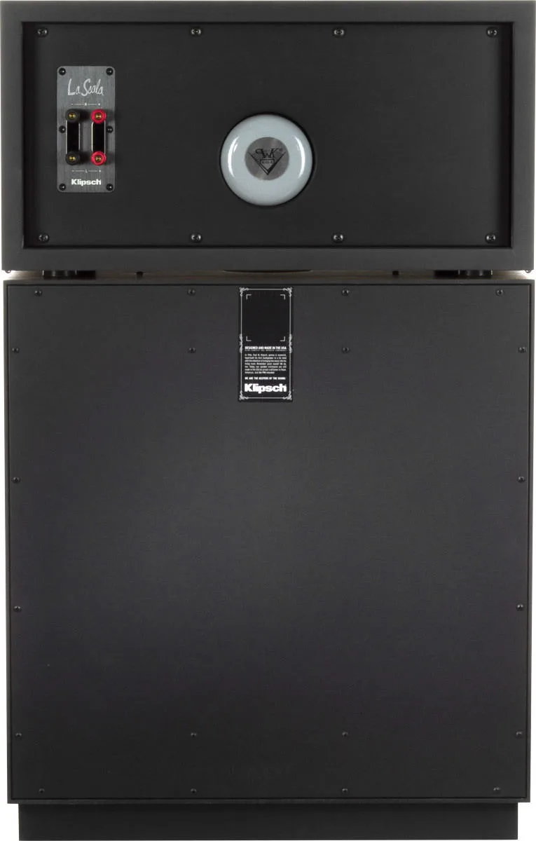 Klipsch La Scala II Noir (la paire) Enceintes colonne
