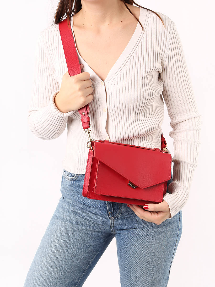 Sac bandoulire Zoe cuir LANCASTER