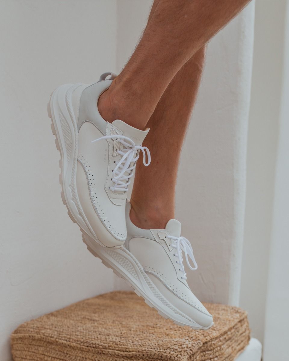 Nubikk Oberon Reese Wit Herensneakers
