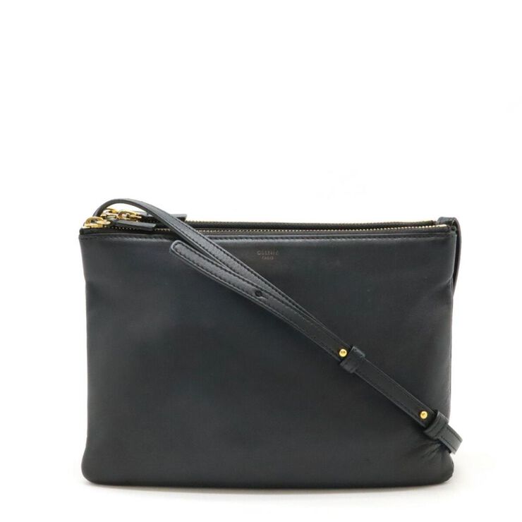 Celine Vintage Celine Crossbody Bag Black