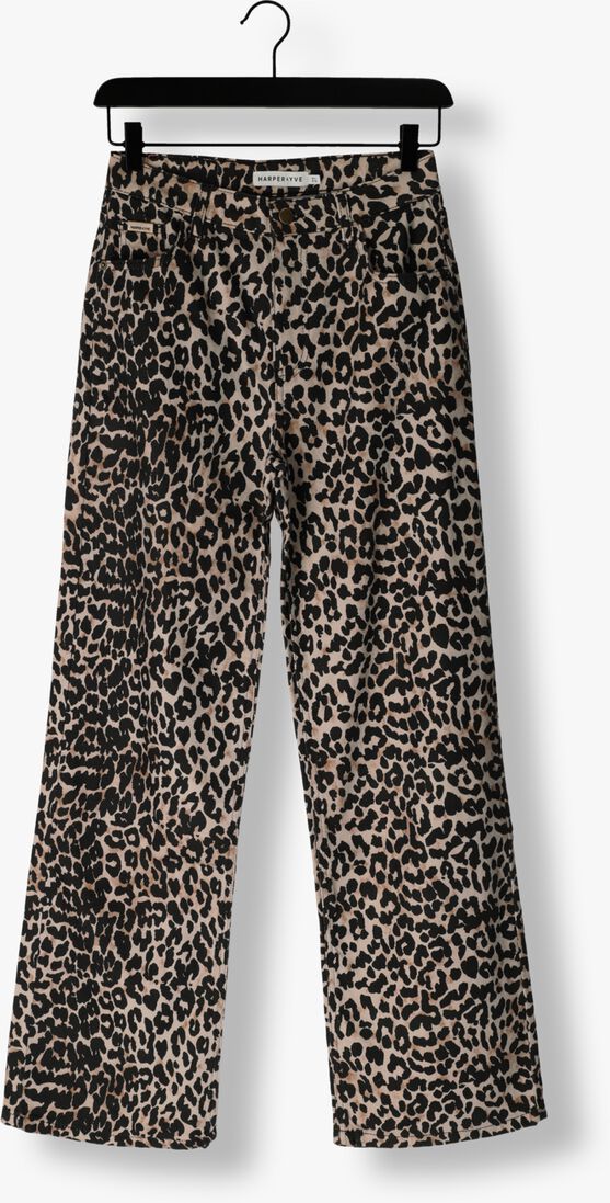 HARPER & YVE zwarte harper & yve wide jeans yve-pa