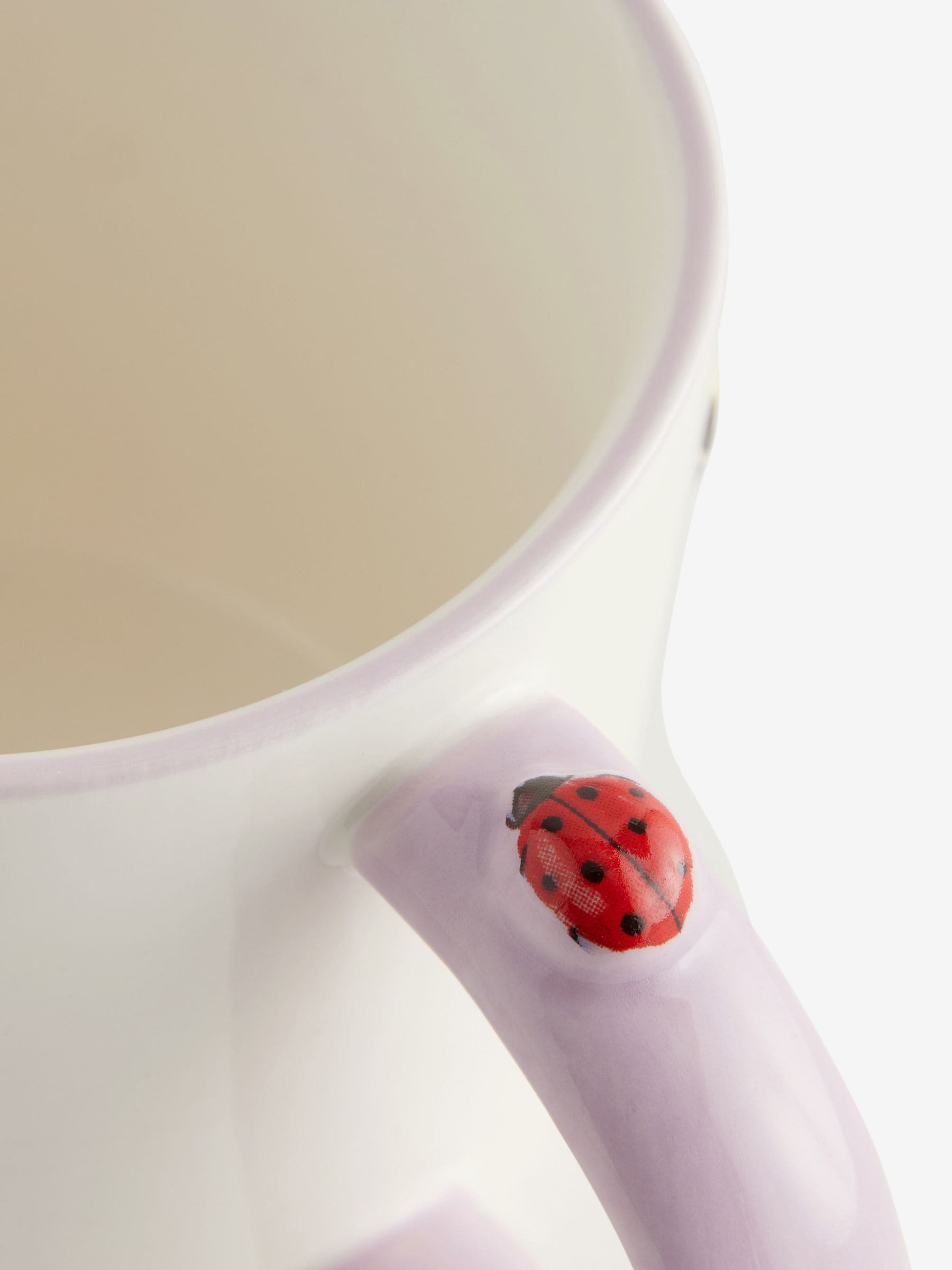 Beker met bloemen en wilde dieren