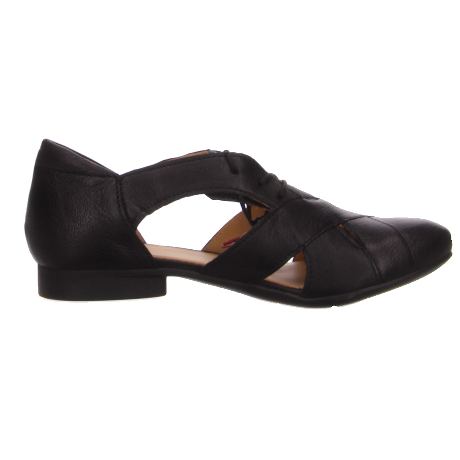 Think Schnürschuhe schwarz schwarz