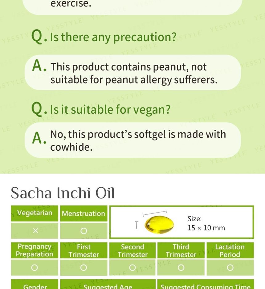 BHK's - Sacha Inchi Olie Softgel