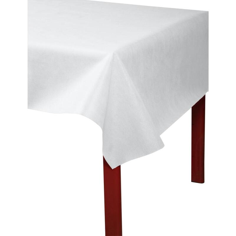 Nappe en rouleau spunbond, indéchirable et épongeable - 100x1,20m - Blanc
