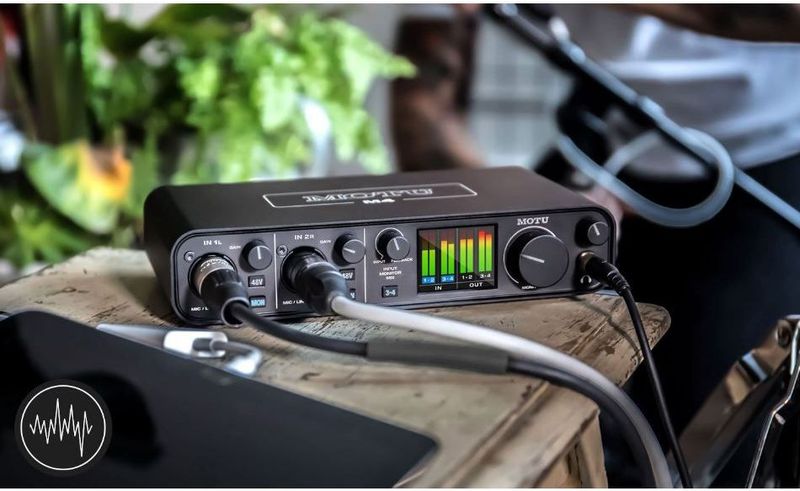 MOTU M4 - USB-Audio-Interface - Zwart - Aluminium