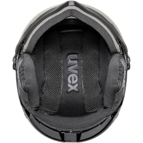Casque de ski UVEX WANTED VISOR PRO V BLACK MATT