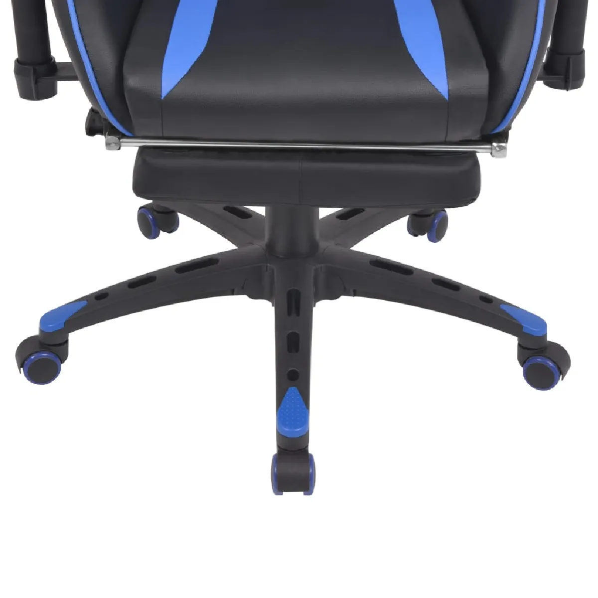 vidaXL Chaise de bureau Bleu