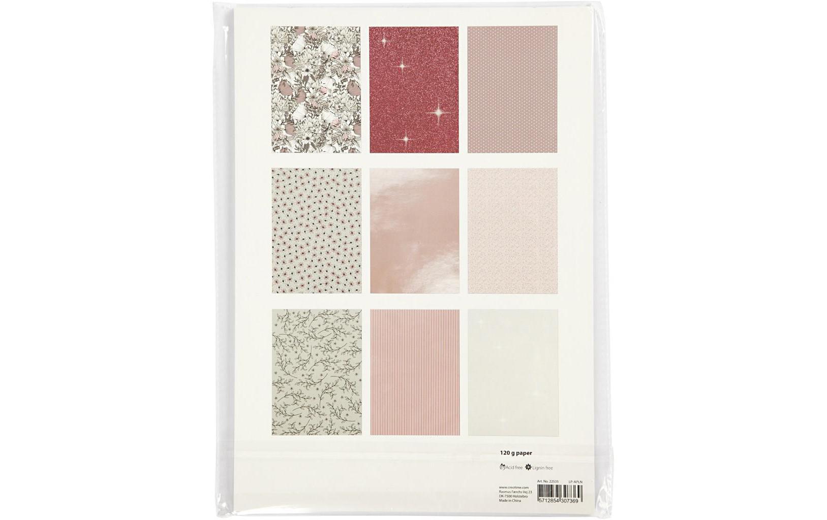 Bastelpapier Vivi Gade-Design 20 x 30 cm, 24 BlattBastelpapier