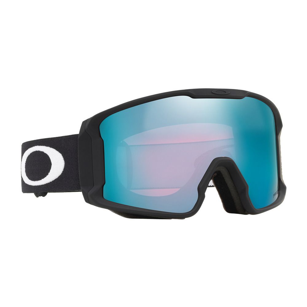 Oakley LINE MINER M - Masque ski matte black/prizm snow sapphire iridium