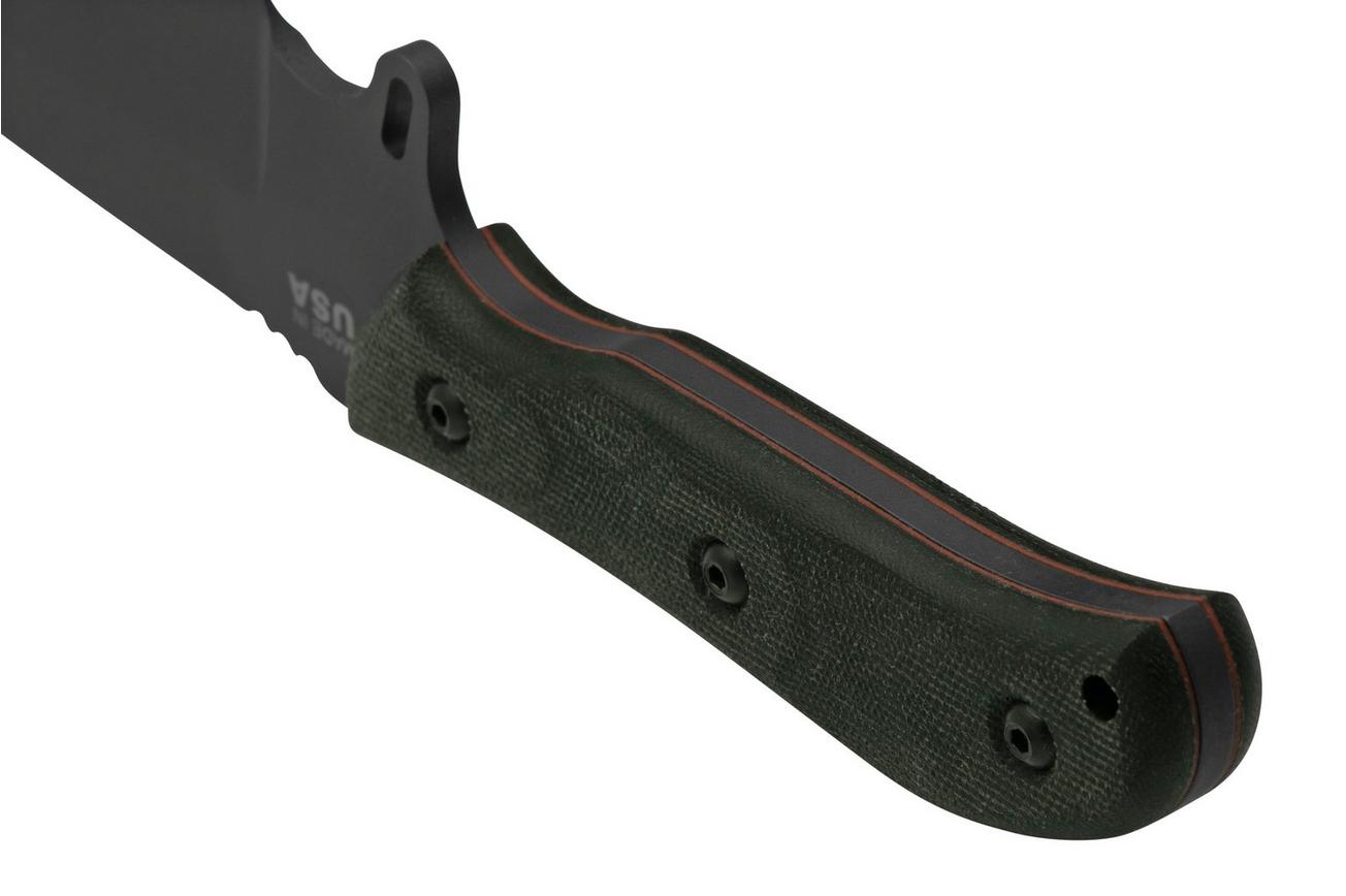 TOPS Knives Silent Hero 3, HERO-03-SH survivalmes, Anton Du Plessis design