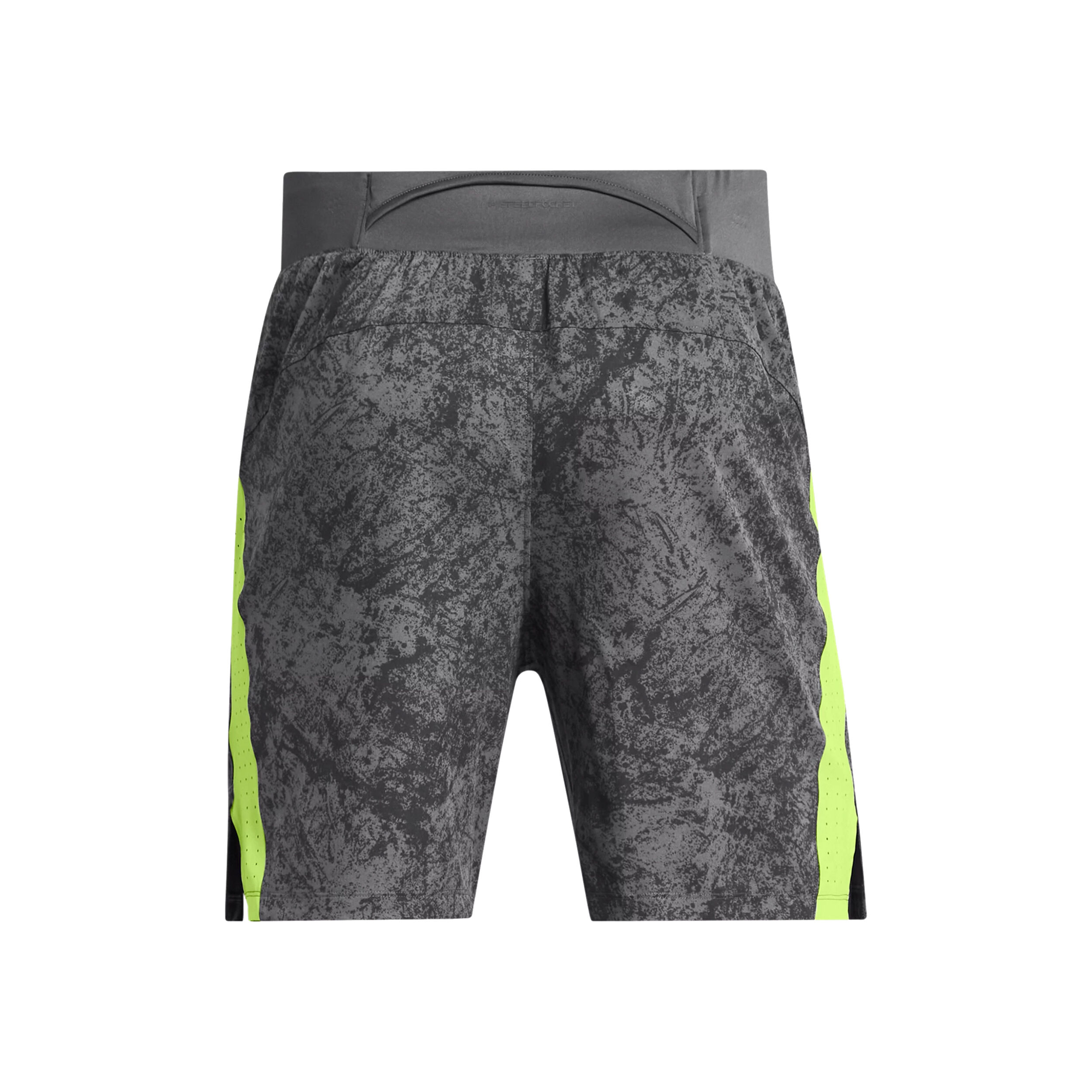 Under Armour Launch Pro 7in Printed Short De Running Hommes - Gris , Vert