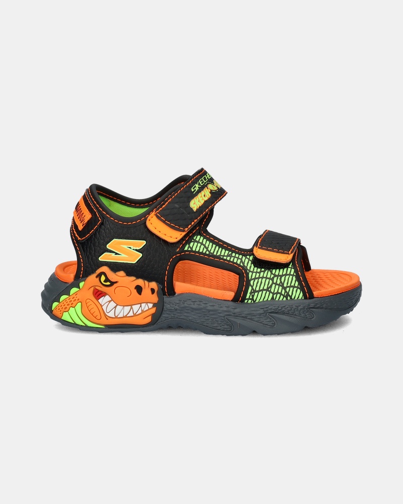Skechers S-Slights Creature of Splash Sandalen  - zwart