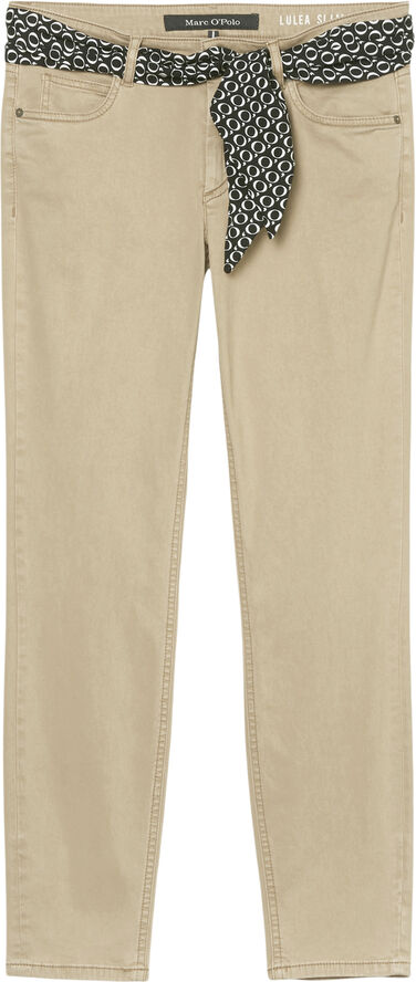 Marc O’Polo 5 Pocket, mid waist, slim fit, regu Norse sand