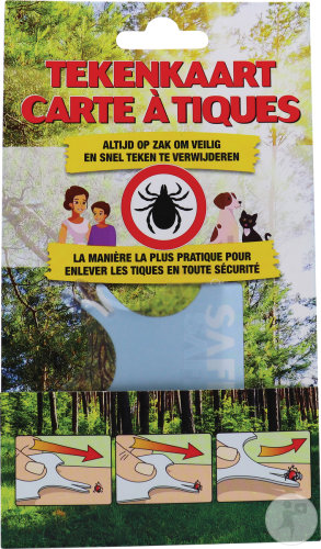 Safecard Carte À Tiques Avec Loupe 1 Pièce