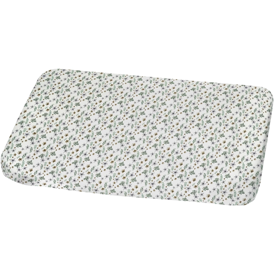 Alvi® Wickelauflagenbezug Wiko Jersey Petit Fleurs 70 x 85 cm