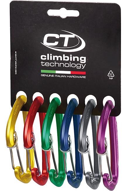 CLIMBING TECHNOLOGY - MOUSQUETONS BERRY PACK X6