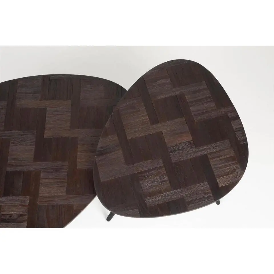 Housecraft Pion Salontafel Hout - Set van 2
