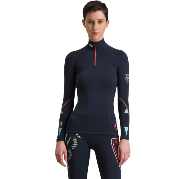 T-shirt ski de fond ROSSIGNOL W INFINI COMPRESSION RACE TOP ECLIPSE