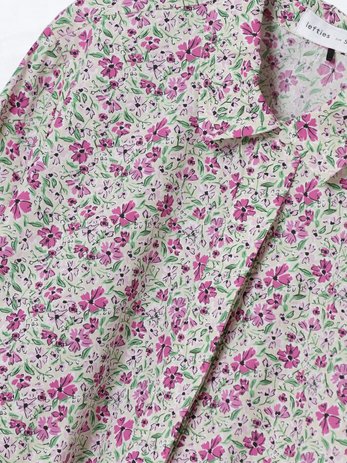 Vestido camisa - Rosa