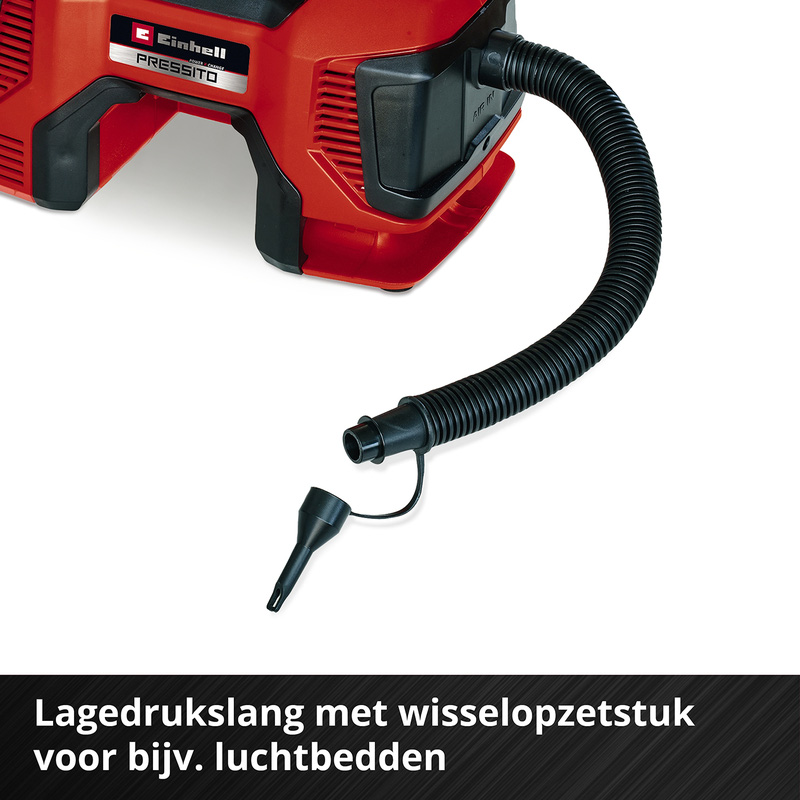 Einhell 18/21 Solo PRESSITO accu bandencompressor (body) 18V Li-ion