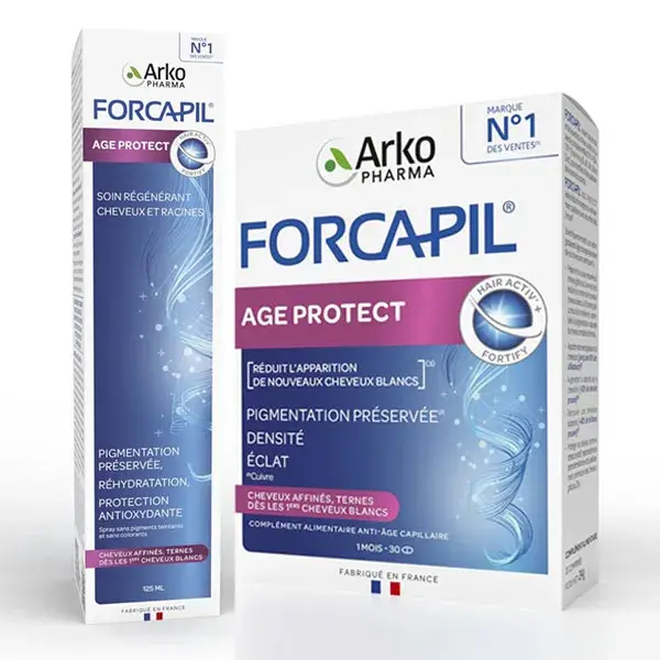 Rotina antienvelhecimento Arkopharma Forcapil