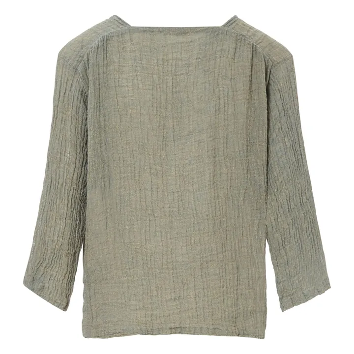 Masscob Blouse Roya Lin | Vert kaki