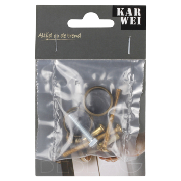 KARWEI renovatieset messing