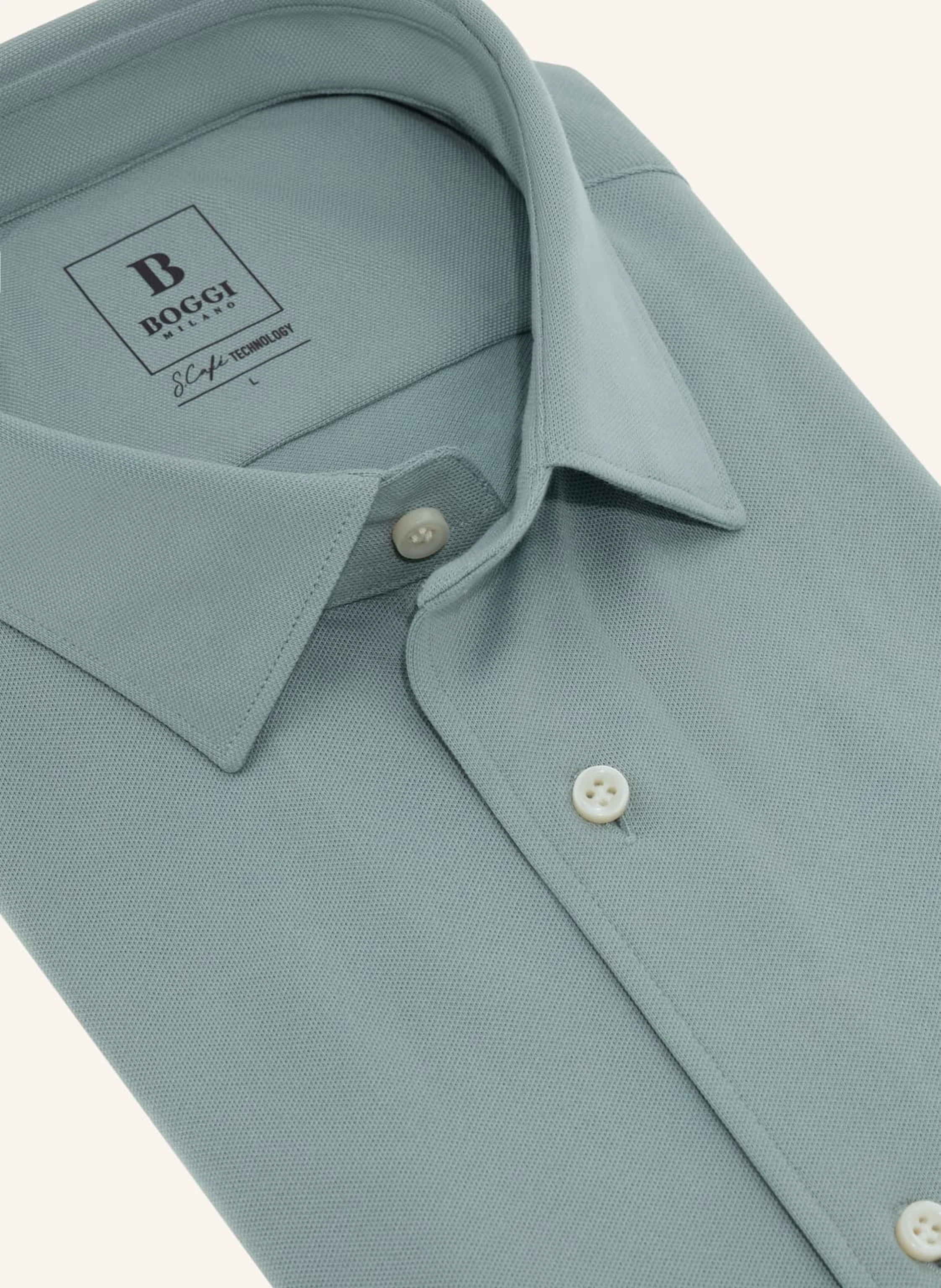 BOGGI MILANO Hemd Regular Fit