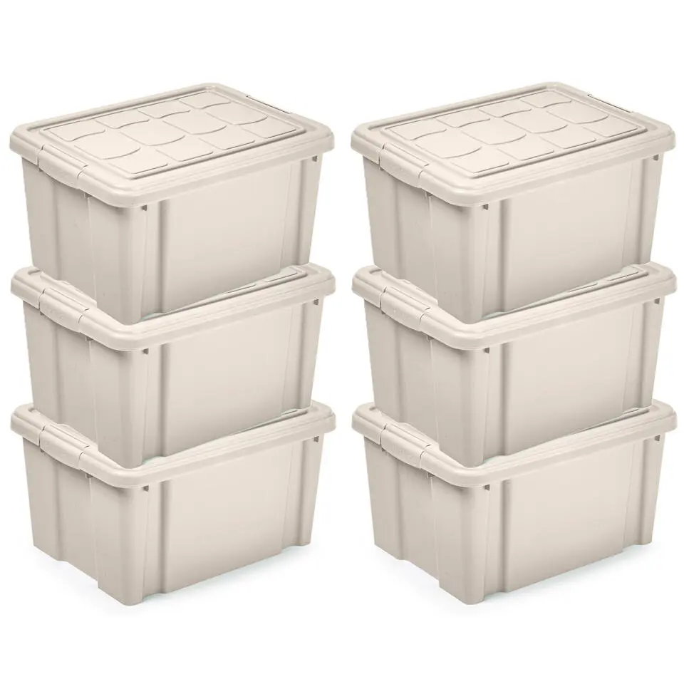 Plasticforte Multi Storage Opslagbox - beige - 16L