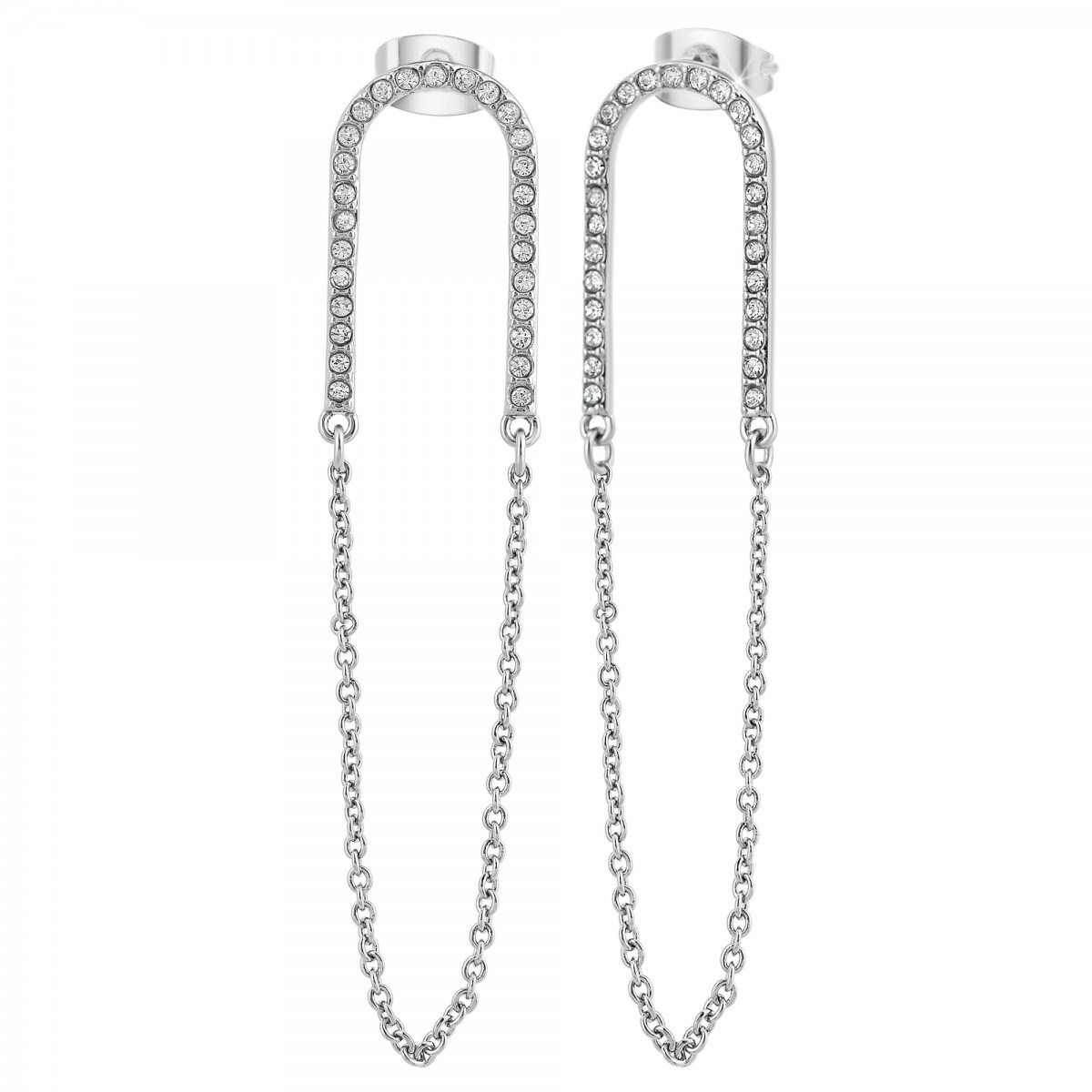 Boucles d'oreilles SC Crystal ornées de Zirconium