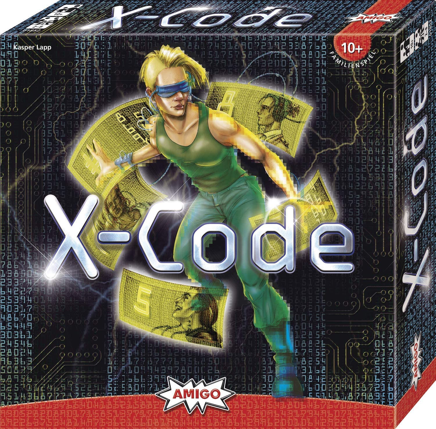 Amigo 01852 - Brettspiel - X-Code Gesellschaftsspiel