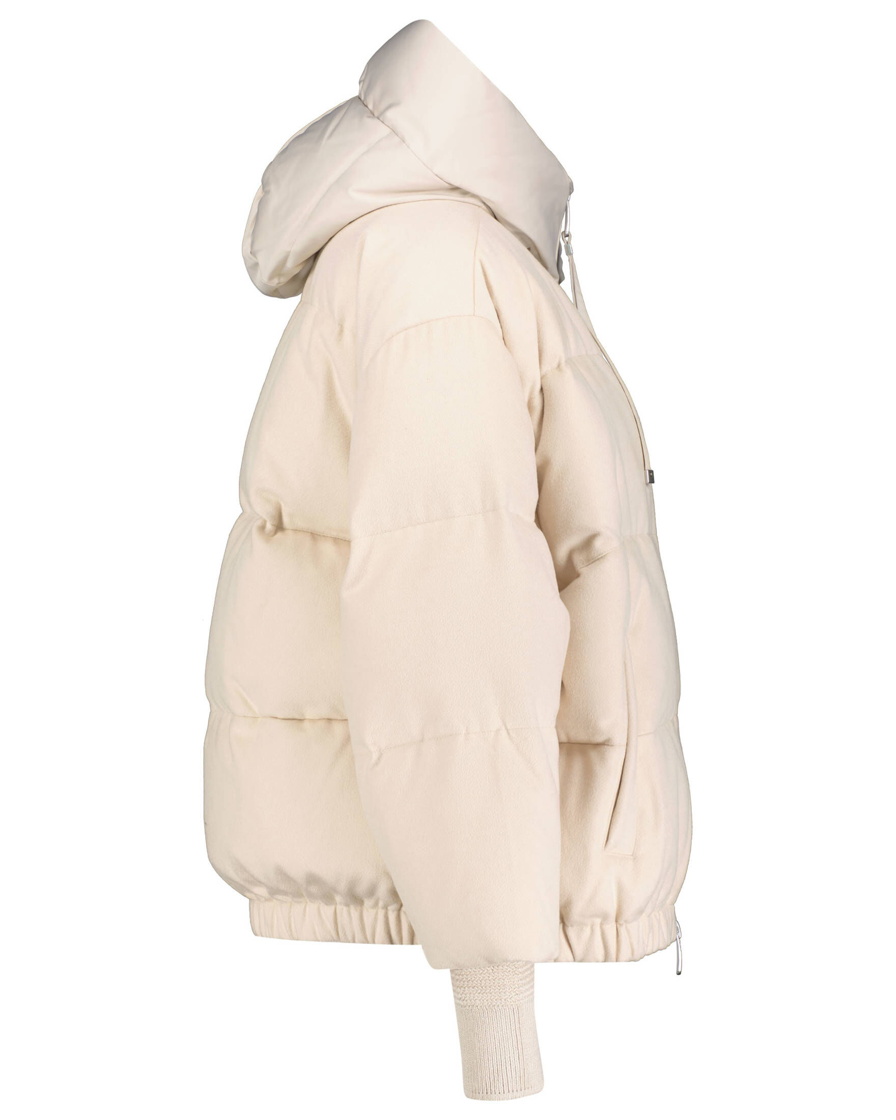 Duno| Damen Daunenjacke mit Wolle