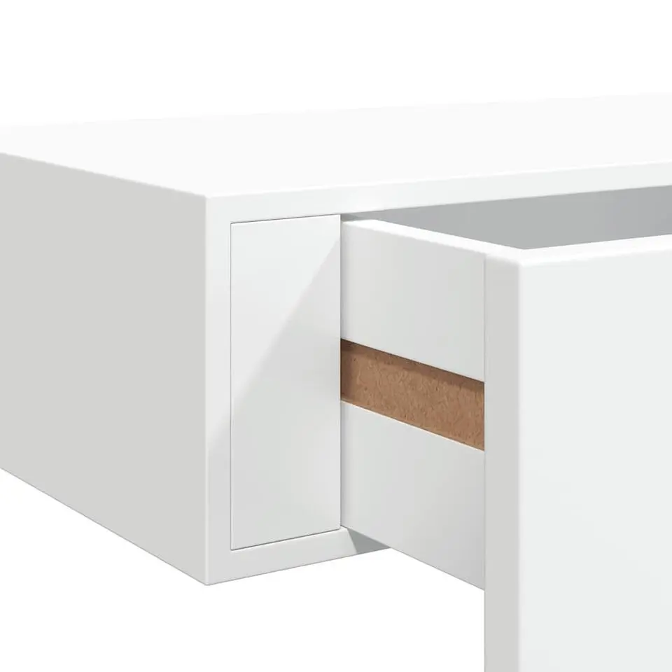 vidaXL - Ladeschap - Wit - MDF