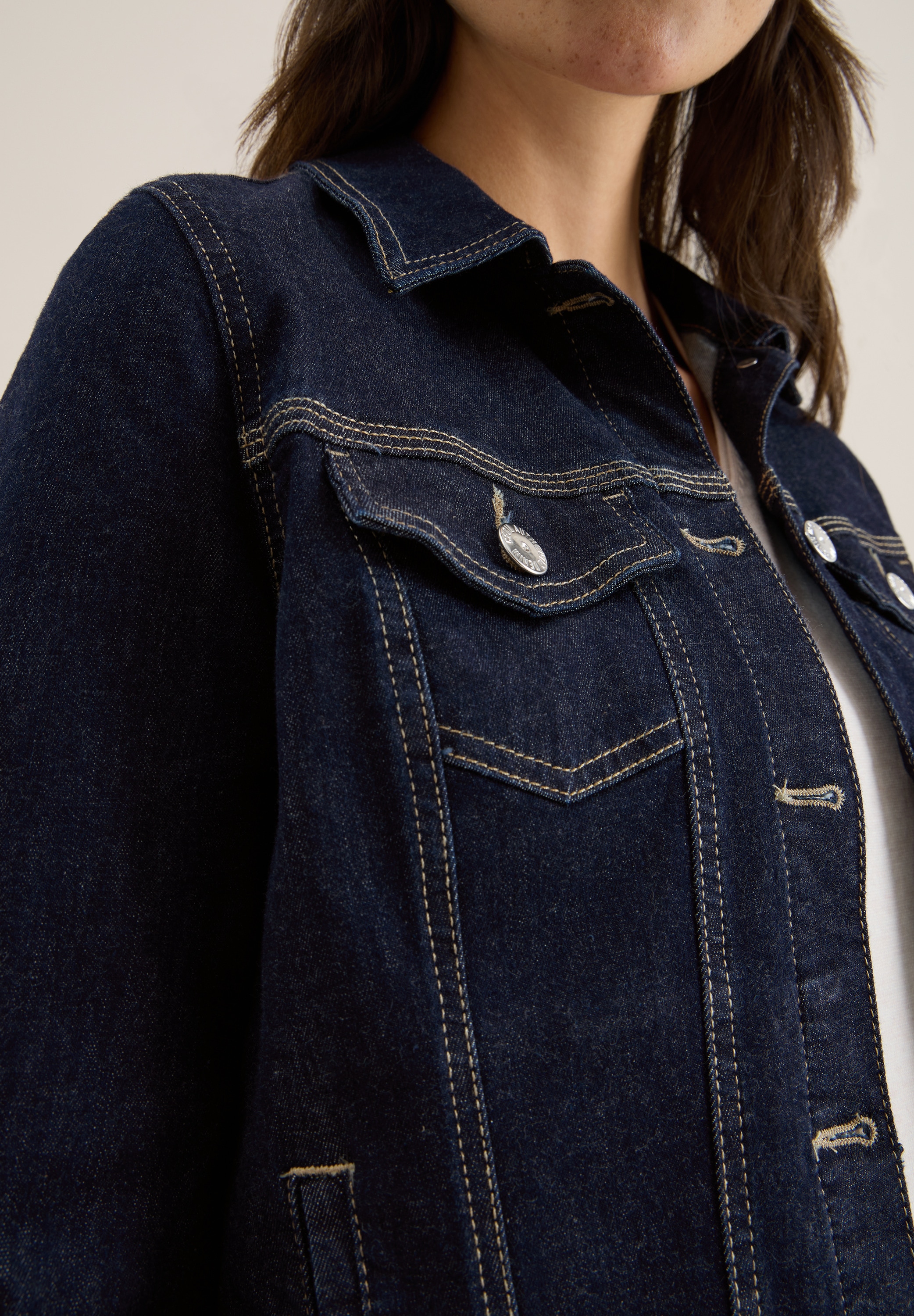Cecil Jeansjacke mit Taschen