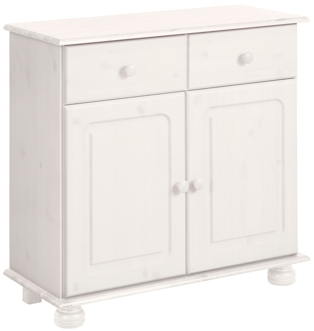 Home affaire Sideboard »Mette« Kommode mit gefrästen, kugelförmigen Füssen, Breite 80 cm